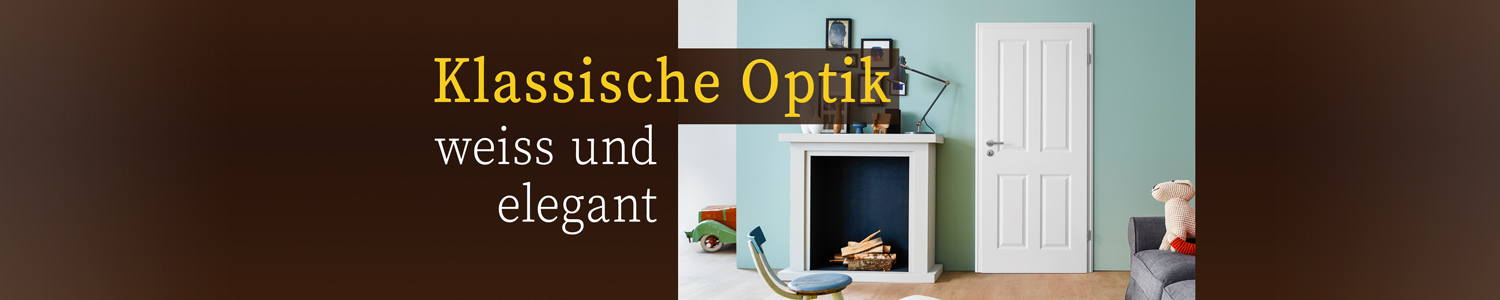 Holz-Diedrich GmbH - Zimmertüren - Stiltüren in Weiss - Header-Slider - Klassische Optik