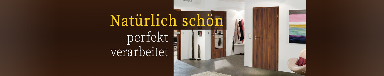 Holz-Diedrich GmbH - Türen-Spezialist - Zimmertüren - Echtholz furniert - Header-Slider