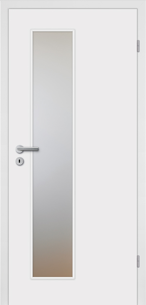 Holz-Diedrich GmbH - Türen-Spezialist - Zimmertüren - Kollektion Reinweiss - ALLER - LA schmal links