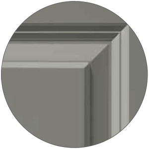 Holz-Diedrich GmbH - Türen-Spezialist - Zimmertüren - Stiltüren klassich geprägt - Kollektion Lavagrau - DIEMEL - Ausschnitt Profil