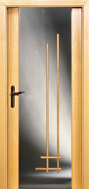 Holz-Diedrich GmbH - Türen-Spezialist - Zimmertüren - Holz-Glas-Türen - FULDA - Buche - Motiv H 3 Leiste Buche