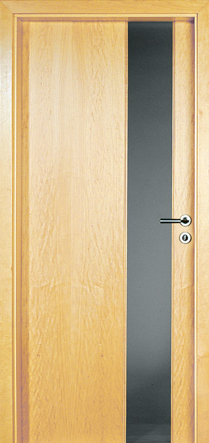 Holz-Diedrich GmbH - Türen-Spezialist - Zimmertüren - Holz-Glas-Türen - MOSEL - Ahorn - Glas bronce