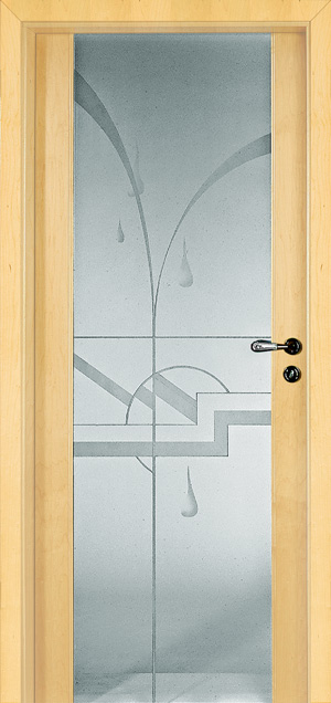 Holz-Diedrich GmbH - Türen-Spezialist - Zimmertüren - Holz-Glas-Türen - FULDA - Ahorn - Motiv D 408