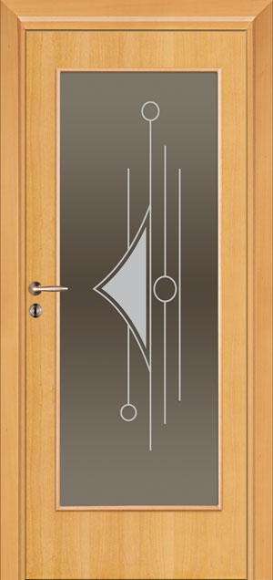 Holz-Diedrich GmbH - Türen-Spezialist - Zimmertüren - Sandstrahl-Motive - LIPPE - Buche - LA gross - Motiv D 434