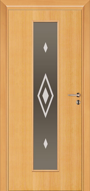 Holz-Diedrich GmbH - Türen-Spezialist - Zimmertüren - Sprossen und Verglasung - LIPPE - Buche - Motiv D 545 Negativ