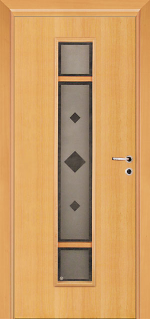 Holz-Diedrich GmbH - Türen-Spezialist - Zimmertüren - Sprossen und Verglasung - LIPPE - Buche - Sprosse 100 - Motiv D 542 Negativ
