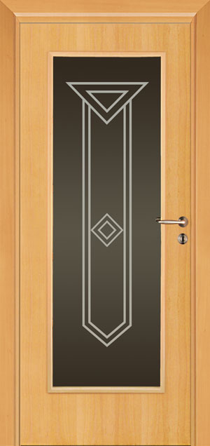 Holz-Diedrich GmbH - Türen-Spezialist - Zimmertüren - Sprossen und Verglasung - LIPPE - Buche - Motiv D 662