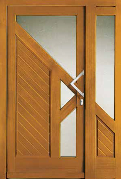 Holz-Diedrich GmbH - Türen-Spezialist - Haustüren aus Holz - HD-H 73 GF und Seitenteil S 73 - 380 GF