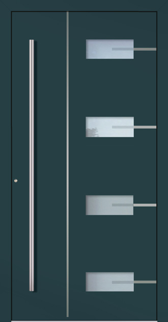 Holz-Diedrich GmbH - Türen-Spezialist - Haustüren aus Aluminium - HD-A - DESIGN - P21970