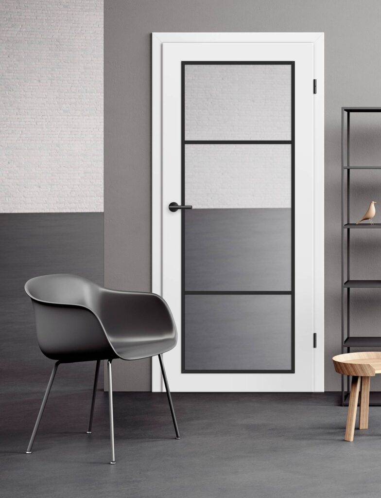Holz-Diedrich GmbH - Türen-Spezialist - Zimmertüren - Industrial-Look - schwarze Designdetails